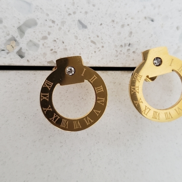 𝅺STAINLESS steel earrings - Picture 2 of 6